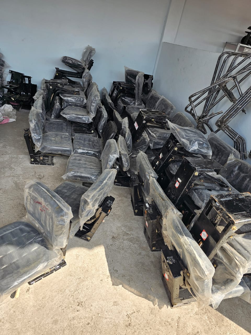 Tractor seat inventory